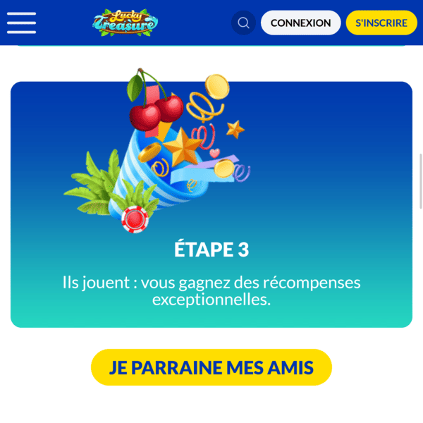 Lucky Treasure Casino — Tournoi Coin Empire